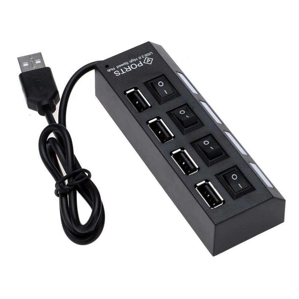 Hub USB 2.0 4 Ports